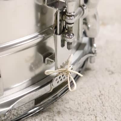 Ludwig Acrolite 5x14" 8-Lug Snare Drum W/ COB Hoops Vintage 1960's image 4