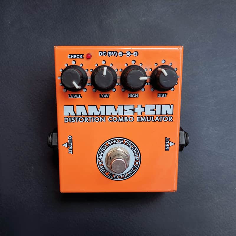 ギター AMT RAMMSTEIN DISTORTION COMBO EMULATOR AMT Electronics Rammstein: Distortion Combo Emulator - Extra rare