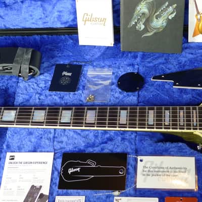CASE QUEEN! Gibson Custom Shop Adam Jones Flying V Collector’s Edition Electric Guitar - Reverse Antique Silverburst Murphy Lab Aged image 3