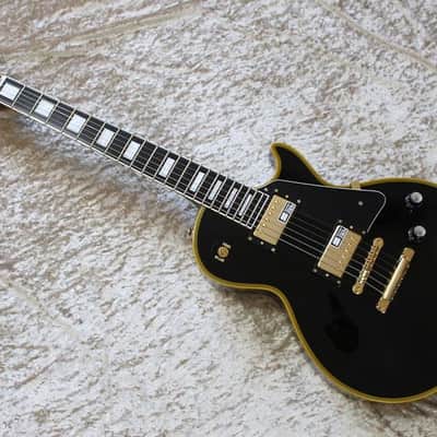 ESP Edwards E-LP-130ALC 2015 Black, Les Paul Custom type, MIJ, Duncan PUs, Nitrocellulose Lacquer image 2
