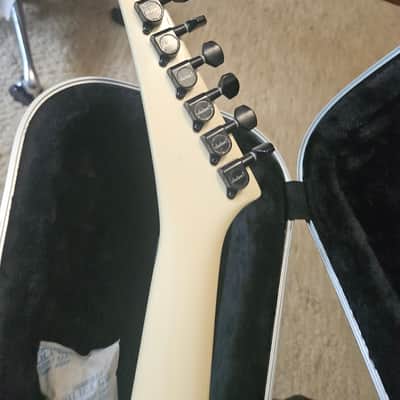Jackson X Series RRXMG Rhoads 2012 - 2016 - White with Black Pinstripes image 7