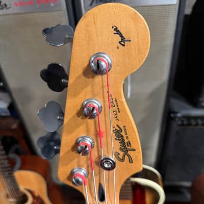 Squier Jazz Bass 1996 - Black MIK image 2