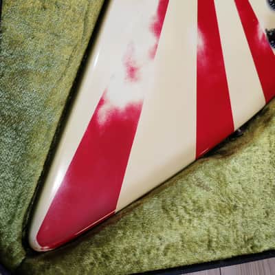 1978 Greco EX800 Relic Rising Sun JAPAN - Van Halen Ibanez Destroyer 2459 Lawsuit Era Explorer - Original Hardcase image 12