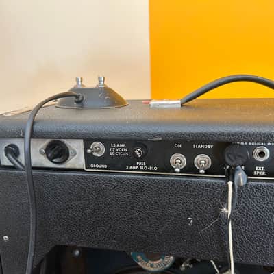 Fender Super Reverb "Drip Edge" 2-Channel 40-Watt 4x10" Guitar Combo 1968 - 1969 - Silverface image 7