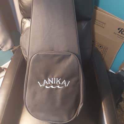 Lanikai Quilted Maple Guitelele | Trans Red image 4