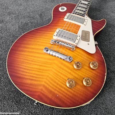 Gibson Custom Shop Collector's Choice #9 "Believer Burst" 59 Les Paul Standard Reissue Aged R9 LPR9 1959 MONSTER TOP! - Vic DaPra - CC#9 image 17