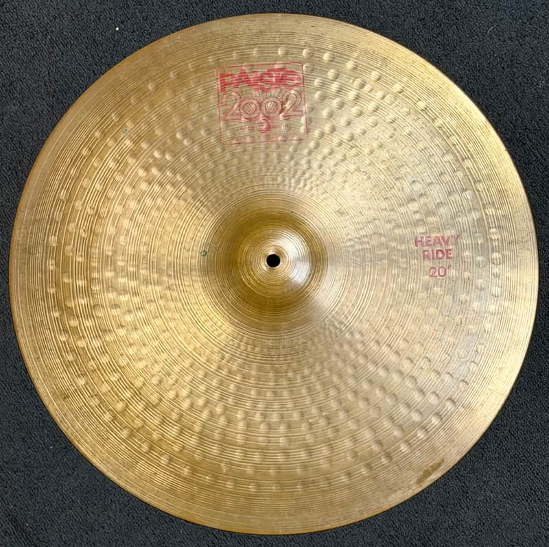 Paiste 20" 2002 Heavy Ride Cymbal - 2781g image 1