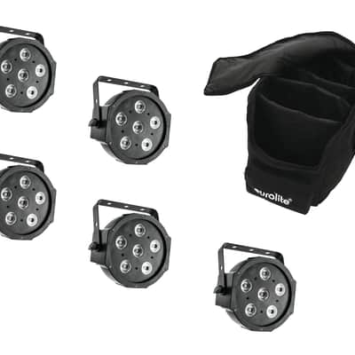 eurolite 5x LED SLS-6 TCL + Soft Bag image 1