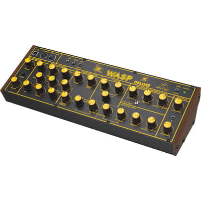Behringer WASP DELUXE Legendary Analog Synthesizer with Dual OSCs, Multi-Mode VCF, 16-Voice Poly Chain and Eurorack Format image 13
