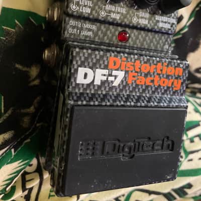 DigiTech DF-7 Distortion Factory Effects Pedal 2010s - Carbon Fiber image 10