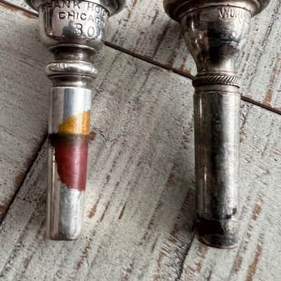 1909 Frank Holton “New Proportion” Cornet – Chicago Era – Couturier Model – Silver – Original Case & Mouthpieces image 20