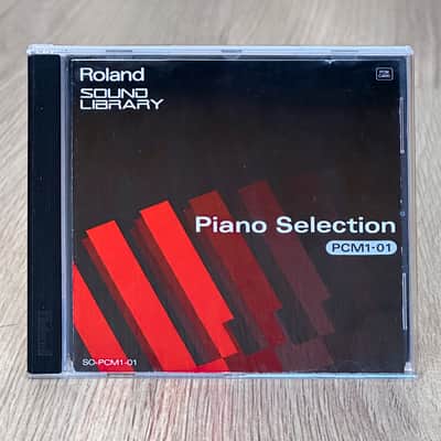 Roland JV + JD Series // Waveform Data ROM Card // SO-PCM1-01 Piano Selection // Boxed