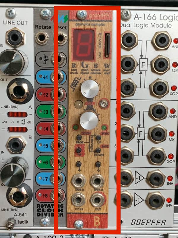 BASTL Instruments grandPa Dual Granular Sampler 2013 - 2020 - Wood image 1