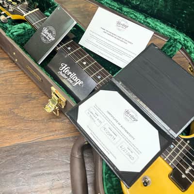 Heritage Custom Shop Core Collection H-137 TV Yellow-YellowHeritage Custom Shop Core Collection H-137 TV Yellow-Yellow image 15
