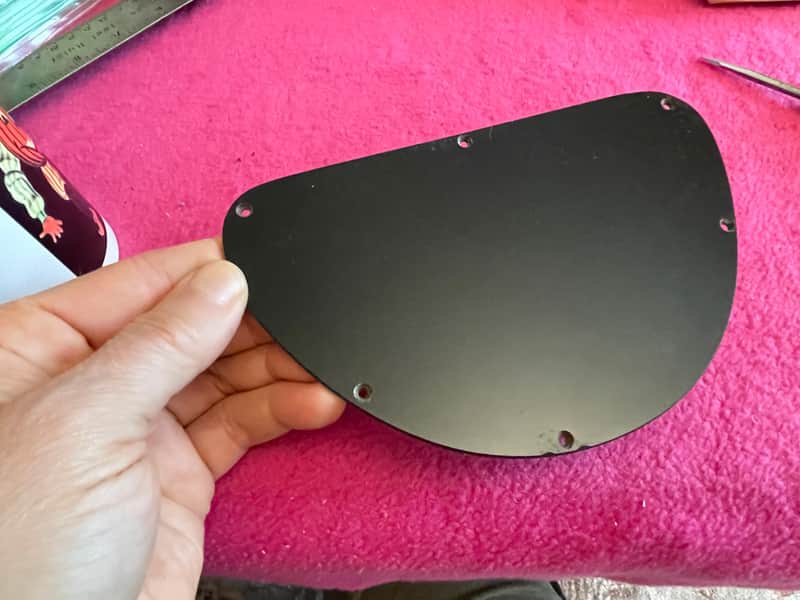vintage 1978 Gibson THE PAUL control plate backplate cover / les paul 1979 1977 1976