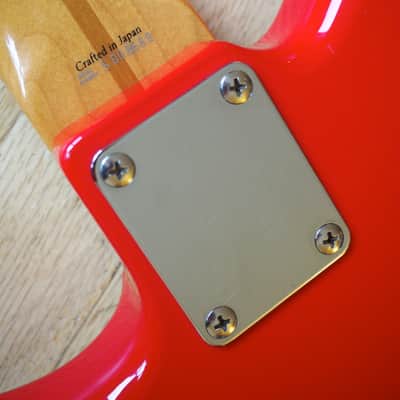 2008 Fender Jaguar Bass Hot Rod Red Active Jazz Bass Japan CIJ w/ Gigbag image 14