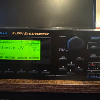Roland JV-2080 64-Voice Synthesizer Module 1997 - 2000 - Black image 4