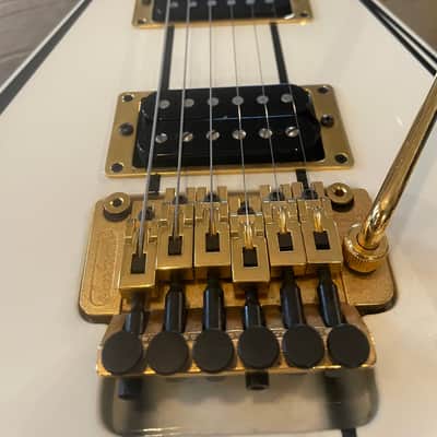 Jackson Randy Rhoads Concord V Limited Run 1992 - White w Pinstripes image 13