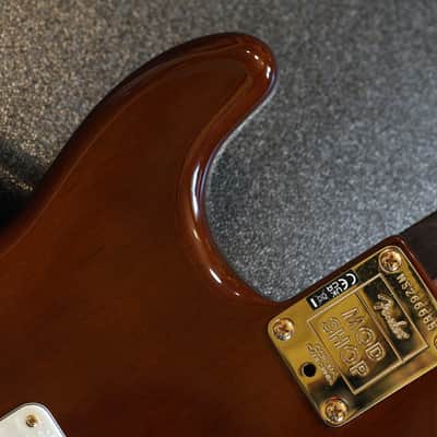 Unplayed! 2026 Fender Mod Shop Stratocaster w/ Rosewood Neck Electric Guitar Walnut w/ Gold + COA OHSC image 14