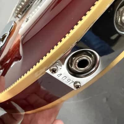 1991 Rickenbacker 381 "V69" Fireglo birdseye TOP ZUSTAND inkl. Koffer image 15