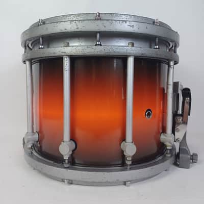 Yamaha 11x13" SFZ 9300 Marching Snare Drum Cherry-Black Fade Japan Die-Cast Rims image 7