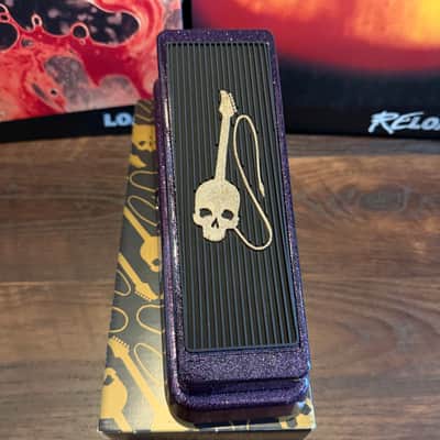 Kirk Hammett Signed Dunlop KH95X Special Edition Signature Cry Baby Wah Purple Sparkle image 2
