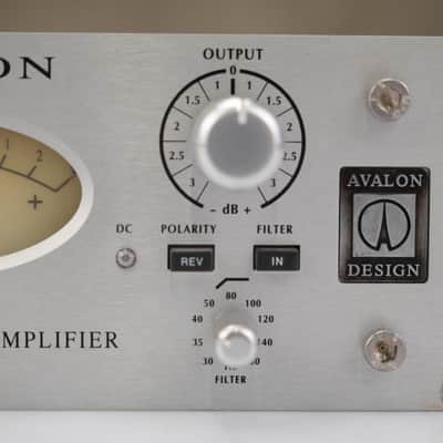 Avalon AD 2022 Dual Preamplifier w/ Power Supply w/ Mogami Gold Cables #58642 image 7