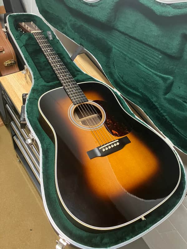 2020 Martin D-28 1935 Sunburst w/ Hardcase image 1