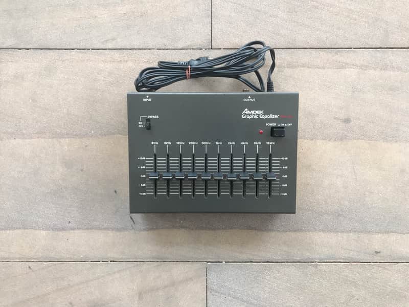 Amdek GEK-100 Graphic Equalizer (Made in Japan) | Reverb