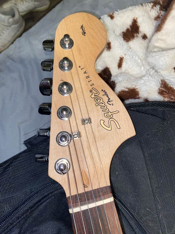 Fender Squire Stratocaster  N/a Turquoise image 1