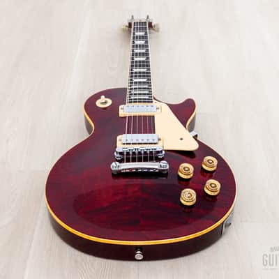 2000 Gibson Les Paul Deluxe 30th Anniversary Limited Edition Figured Top Wine Red w/ Case image 10