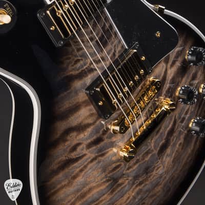 Gibson Custom Shop Dealer Select Les Paul Custom 5A Quilt "Tree Of Life" Cobra Burst #CS601705 image 13