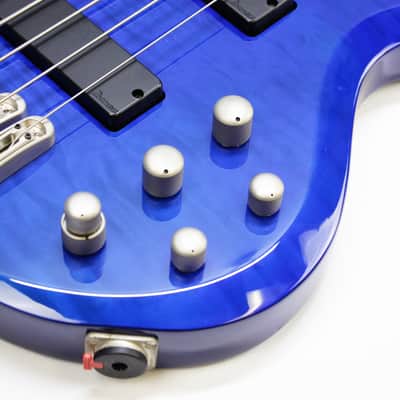 Ibanez BTB400QM-TB Standard 2001 - 2002 - Transparent Blue image 9