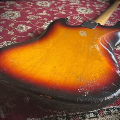 1963 Fender Jazz Bass In Sunburst Finish with Original Hard Case image 7