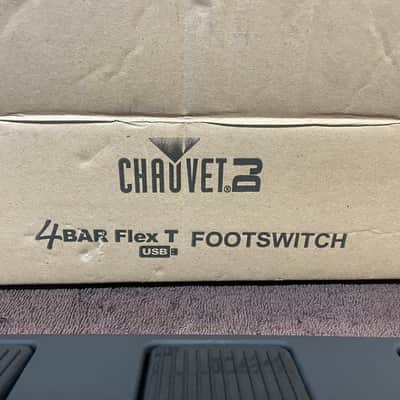 Chauvet 4 bar Flex T Footswitch - Black image 4
