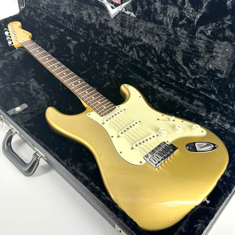 2009 Fender Custom Shop Custom Deluxe Stratocaster - HLE Gold image 1