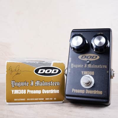 DOD YJM308 Yngwie J. Malmsteen Preamp Overdrive | Reverb Australia