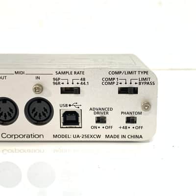 Cakewalk UA-25EX USB Audio Interface 2010 Silver image 7