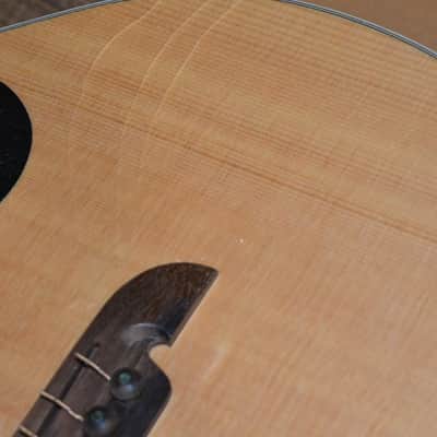 Alvarez AD710CE Artist Series Dreadnought Acoustic Guitar, PROJECT for REPAIR Natural image 11
