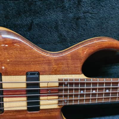 Pre Gibson Tobias Classic 5 String Bass #1782 Unique Rare Bubinga Bartolini image 5