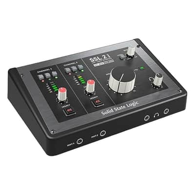 Solid State Logic SSL 2 MKII 2 x 2 USB Audio Interface with Dual Pro-Grade Headphone Outputs, Next-Gen Converters, and 4K Analogue Enhancement image 1