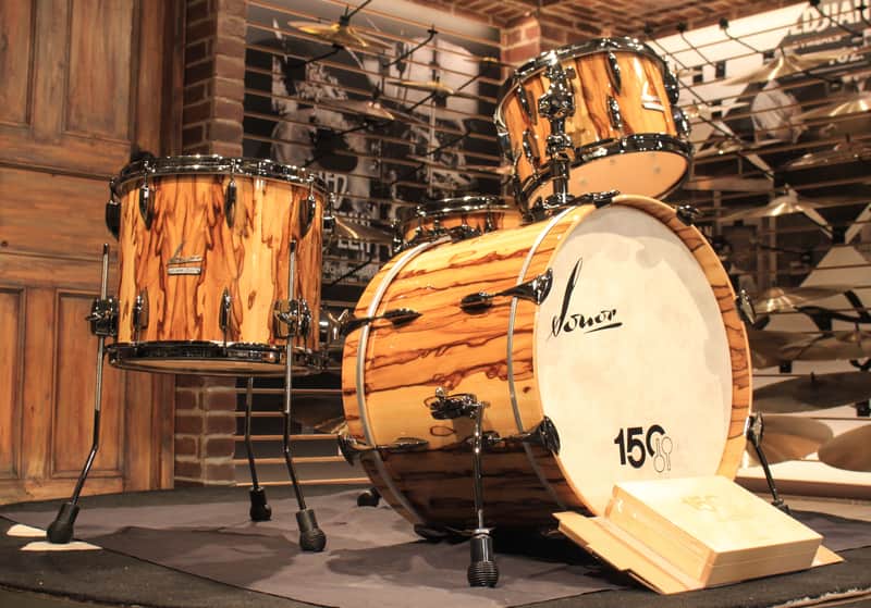 SONOR 150th Anniversary African Marble 4pcs Drum Set - New! image 1