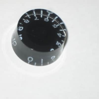 TWO new (open package) very near A+ genuine Gibson BLACK SPEED Knobs PRSK-010 (only 2 knobs from the PRSK-010 set are for sale - the other 2 knobs are NOT included) minor surface imperfections on top sides image 12