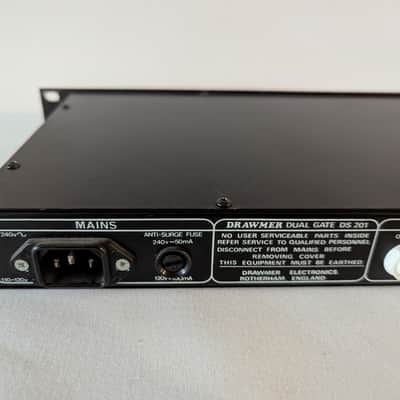 Drawmer DS201 Dual Gate 1984 - Present - Black image 4