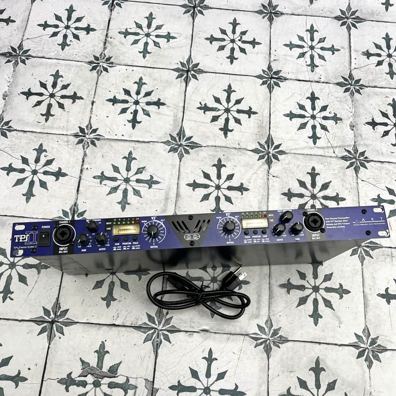 ART TPS II 2-Channel Tube Microphone Preamp image 1