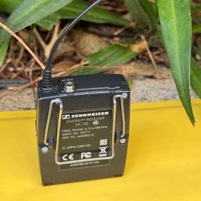 Sennheiser EK 100 G3 Wireless Diversity Receiver (Band A: 516-558 MHz) image 2