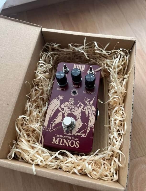 KMA Audio Machines Minos Germanium Fuzz 2015 - 2021 - Red image 1