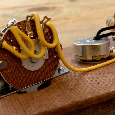 Fender Telecaster ‘72 Thinline Wiring Harness with NOS RMC .02 Capacitor image 4