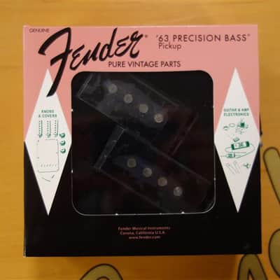 Fender Pure Vintage '63 Precision Bass Pickup, Black image 2