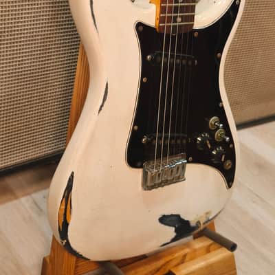 Fender Lead II 80s White over Black image 4